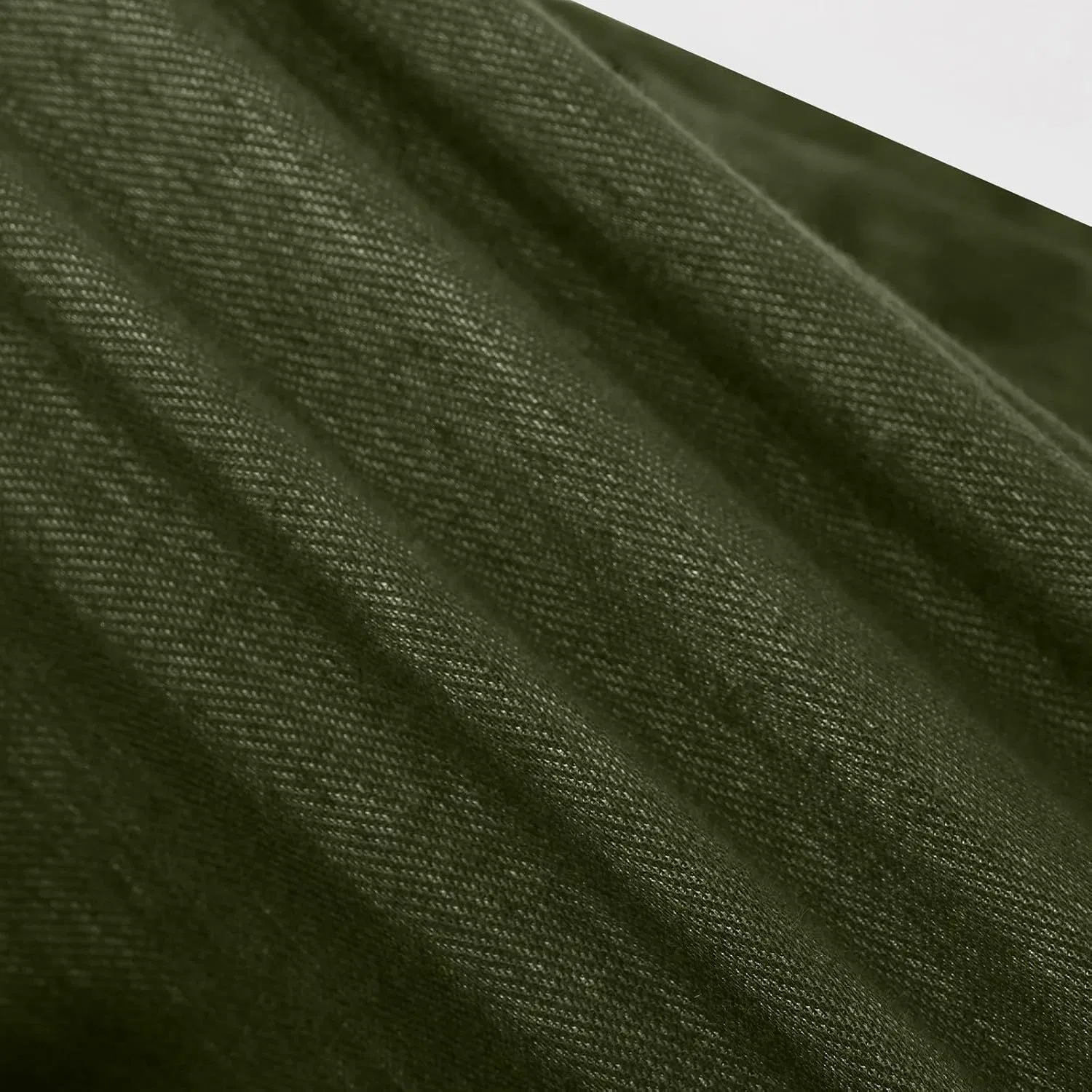 Джинсы свободные женские, Army Green — фото 4