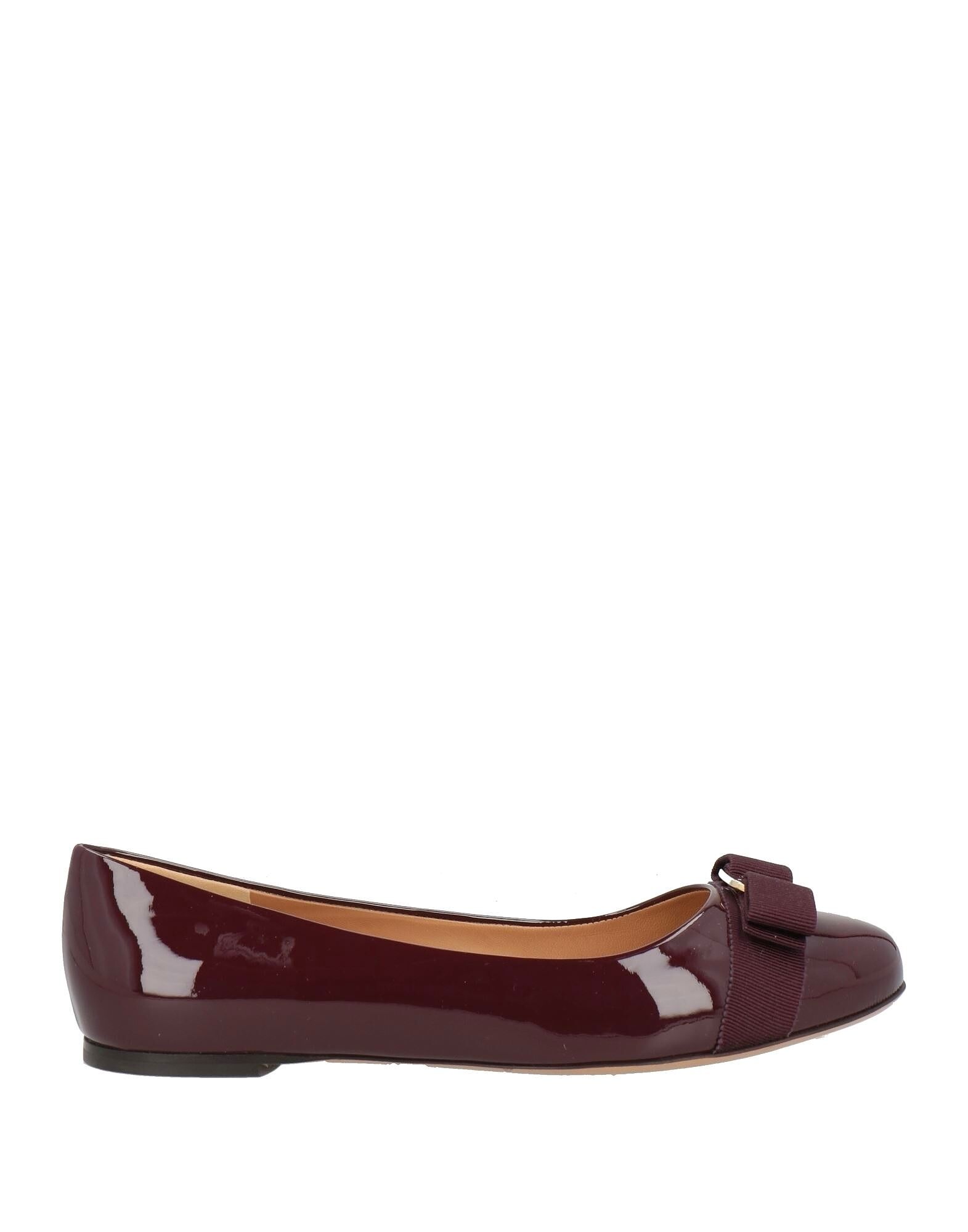 Балетки Ferragamo, сливовый