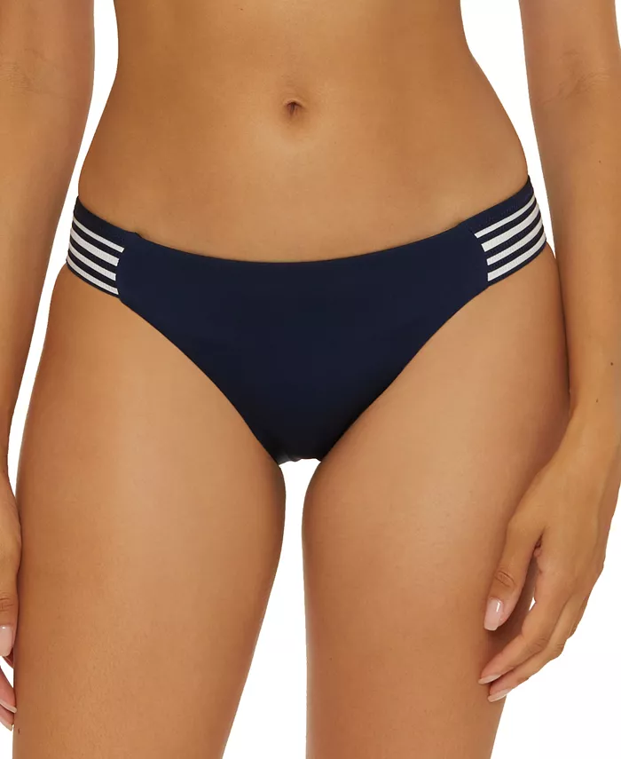 

Женские шорты-бикини Monaco с плиссировкой Trina Turk, синий