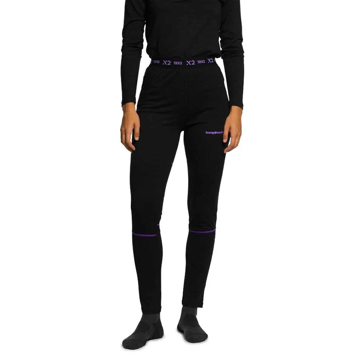 

Женские длинные термоштаны Trx2 Wool WM Evo Trangoworld, черный