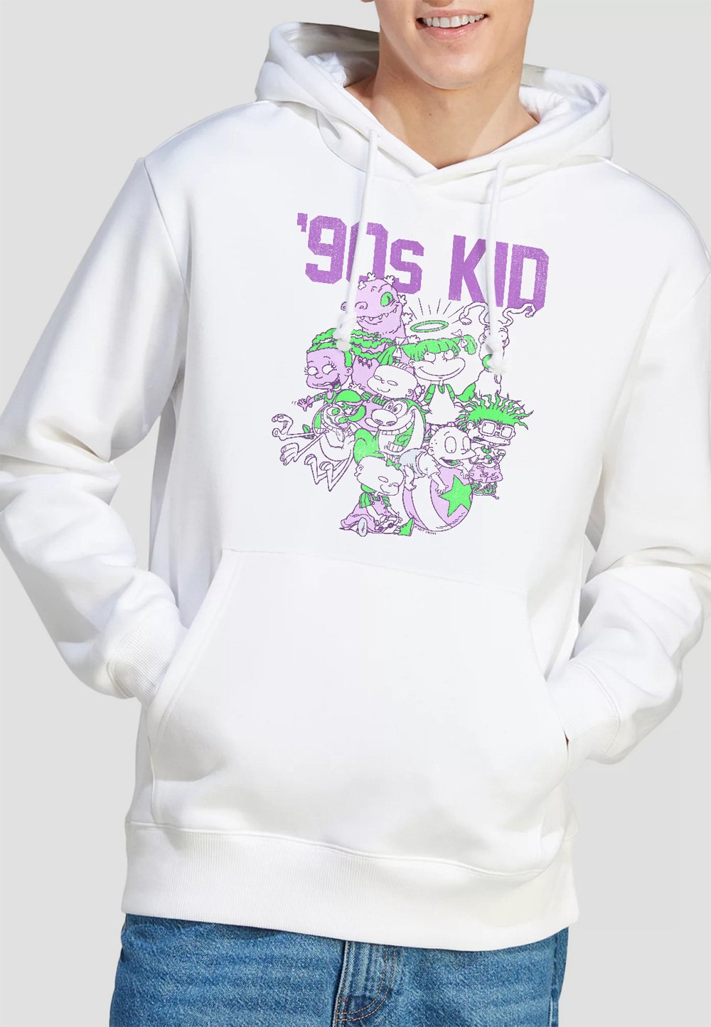 

Толстовка NICKELODEON 90S KID Cotton Soul, белый