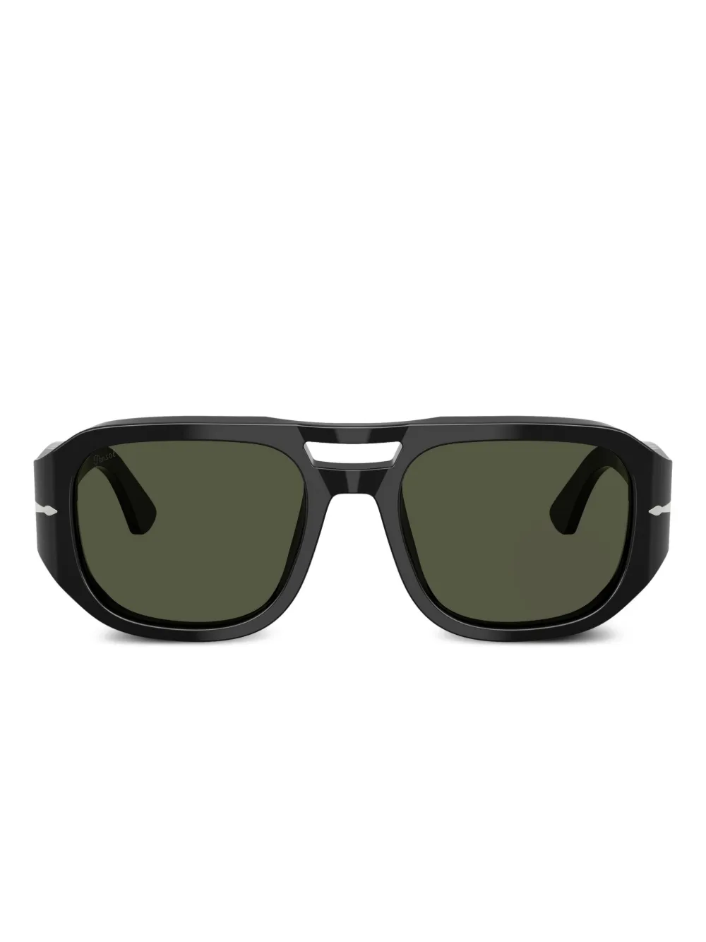 

Солнцезащитные очки в прямоугольной оправе Persol, черный