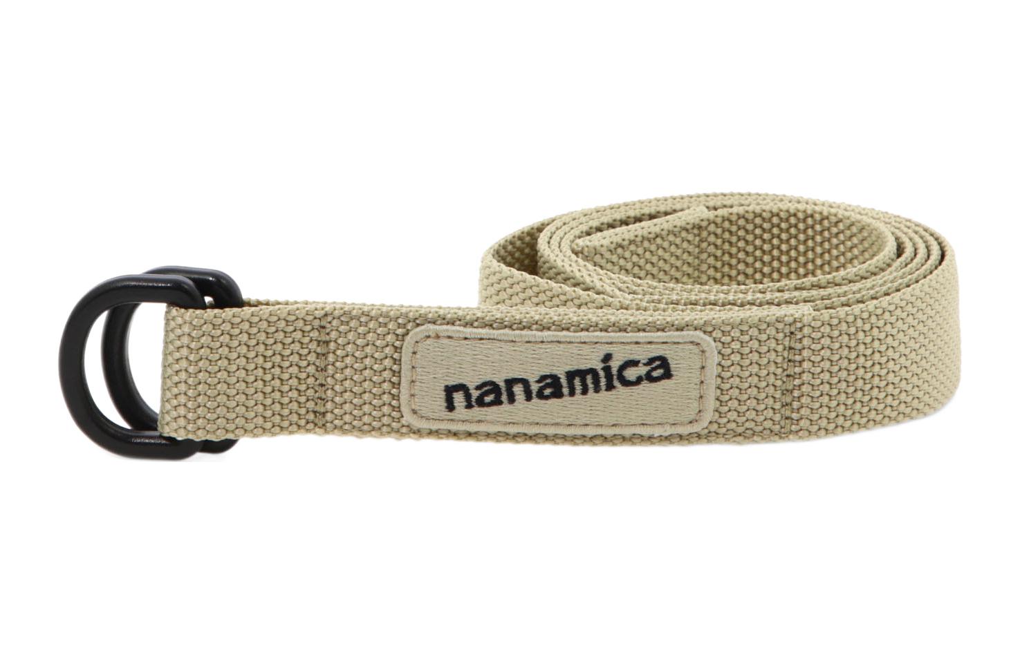 

Nanamica Мужской ремень светло-коричневый 2.5 см, Light Umber