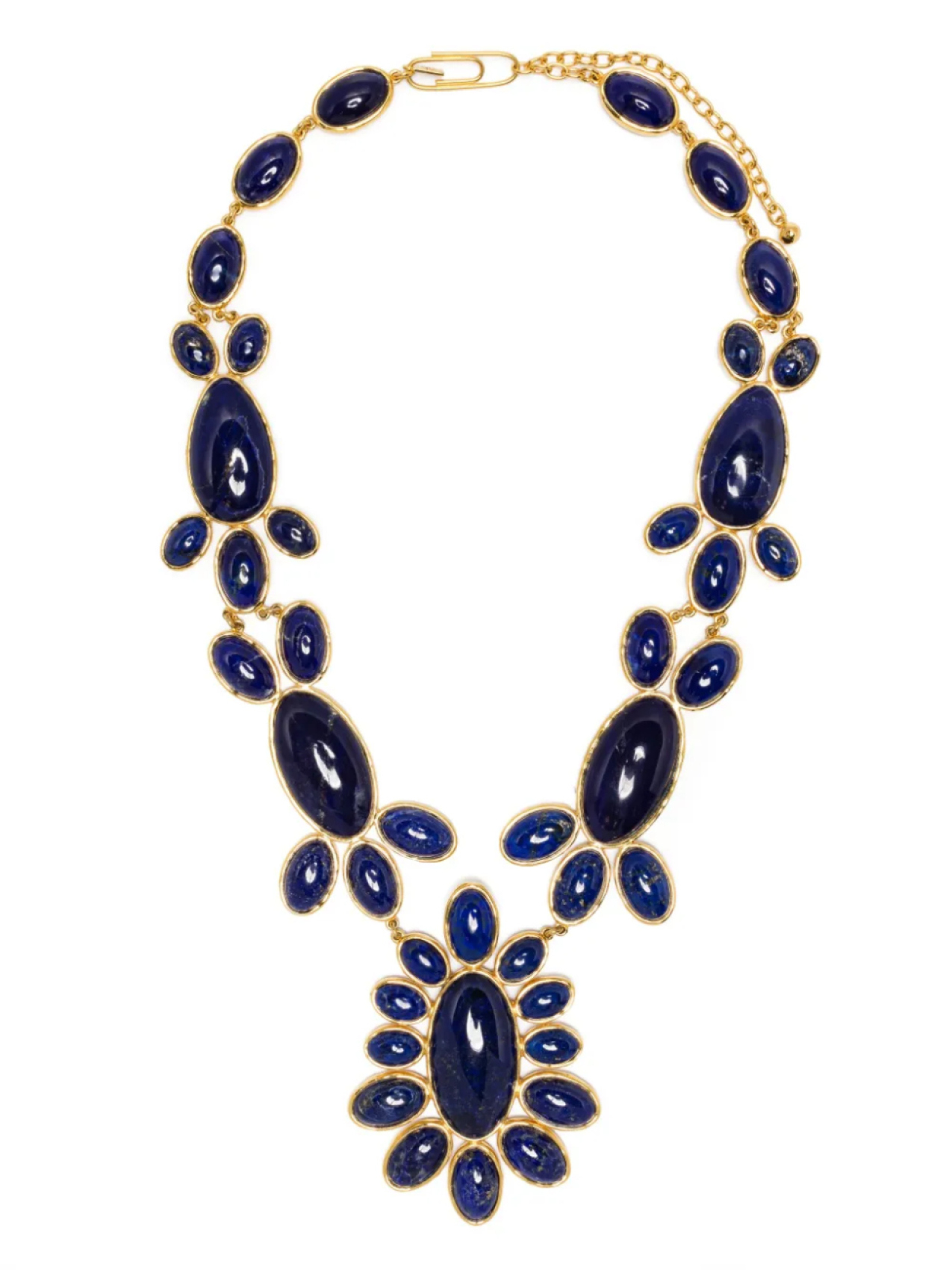 

Ожерелье из лазурита чероки Aurelie Bidermann, золотой