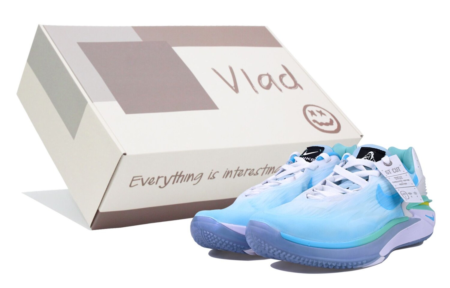 

Мужские баскетбольные кроссовки Nike Air Zoom GT Cut 2, Light Blue