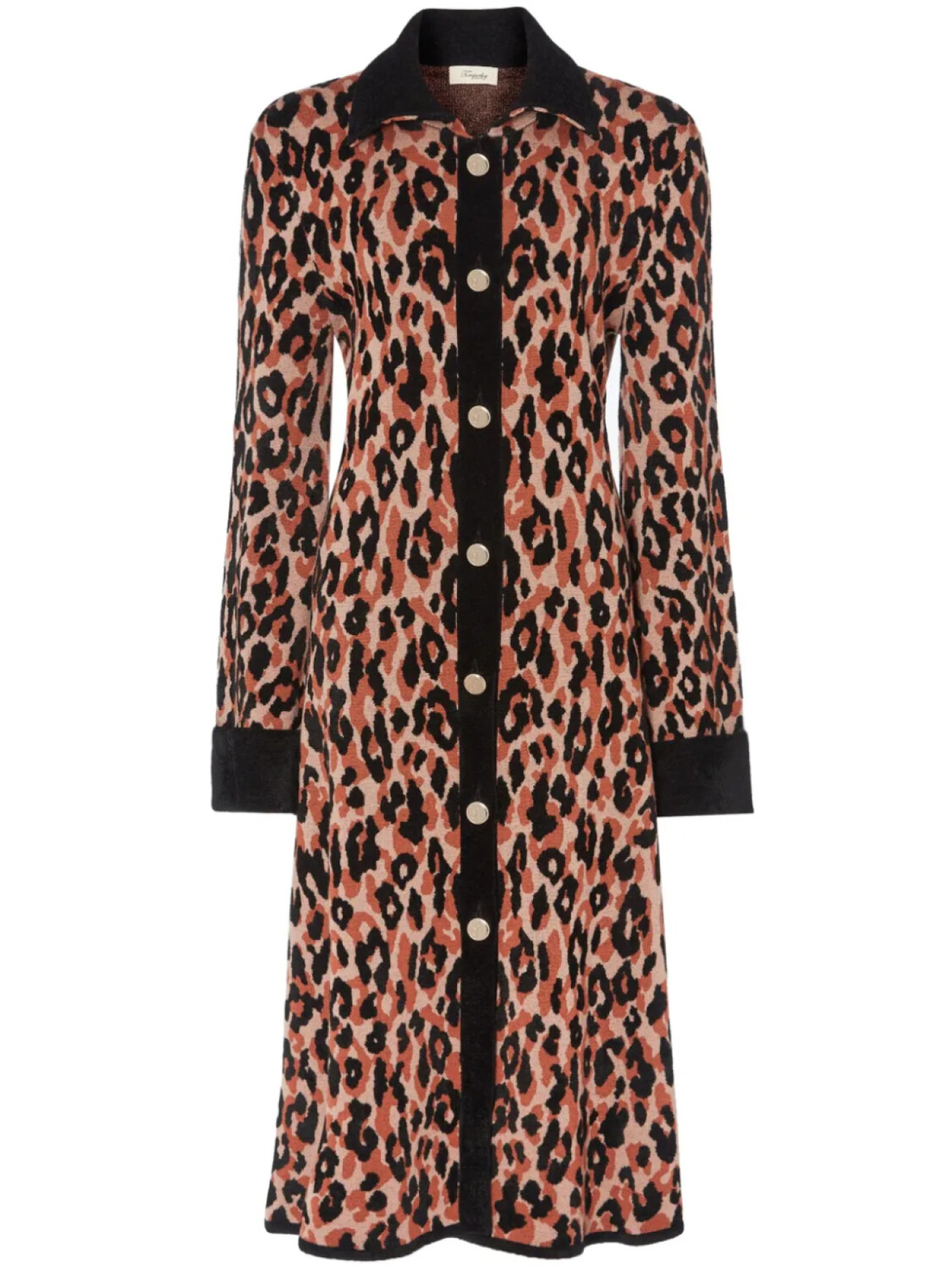 

Temperley London пальто Adonis, нейтральный