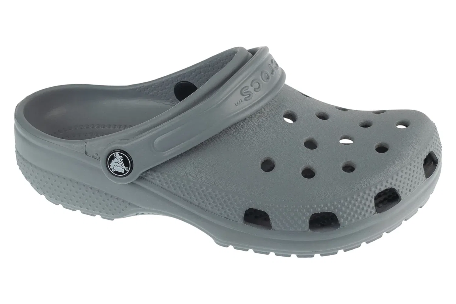 Тапочки для купания детские, классические, Crocs, серый