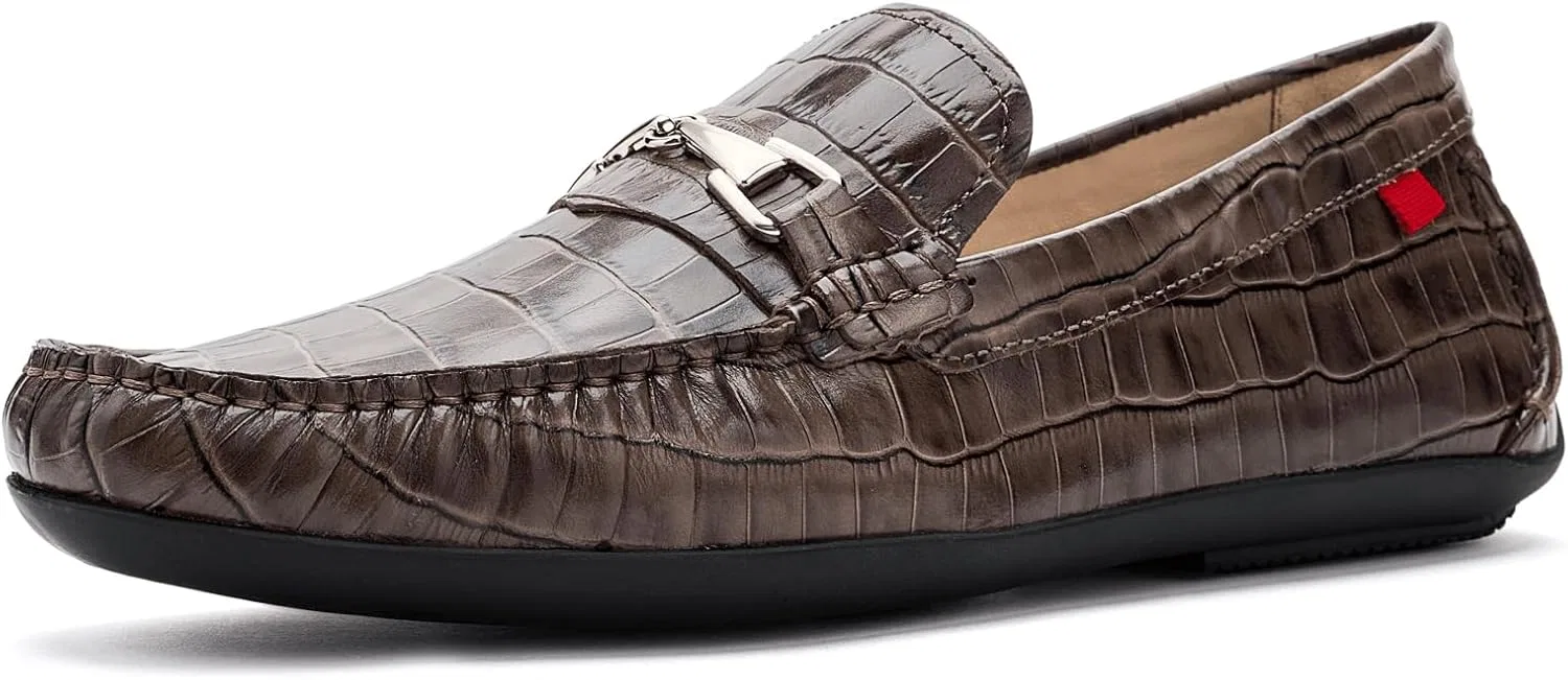 Лоферы Marc Joseph New York Park Ave 2, Кроко-кафе