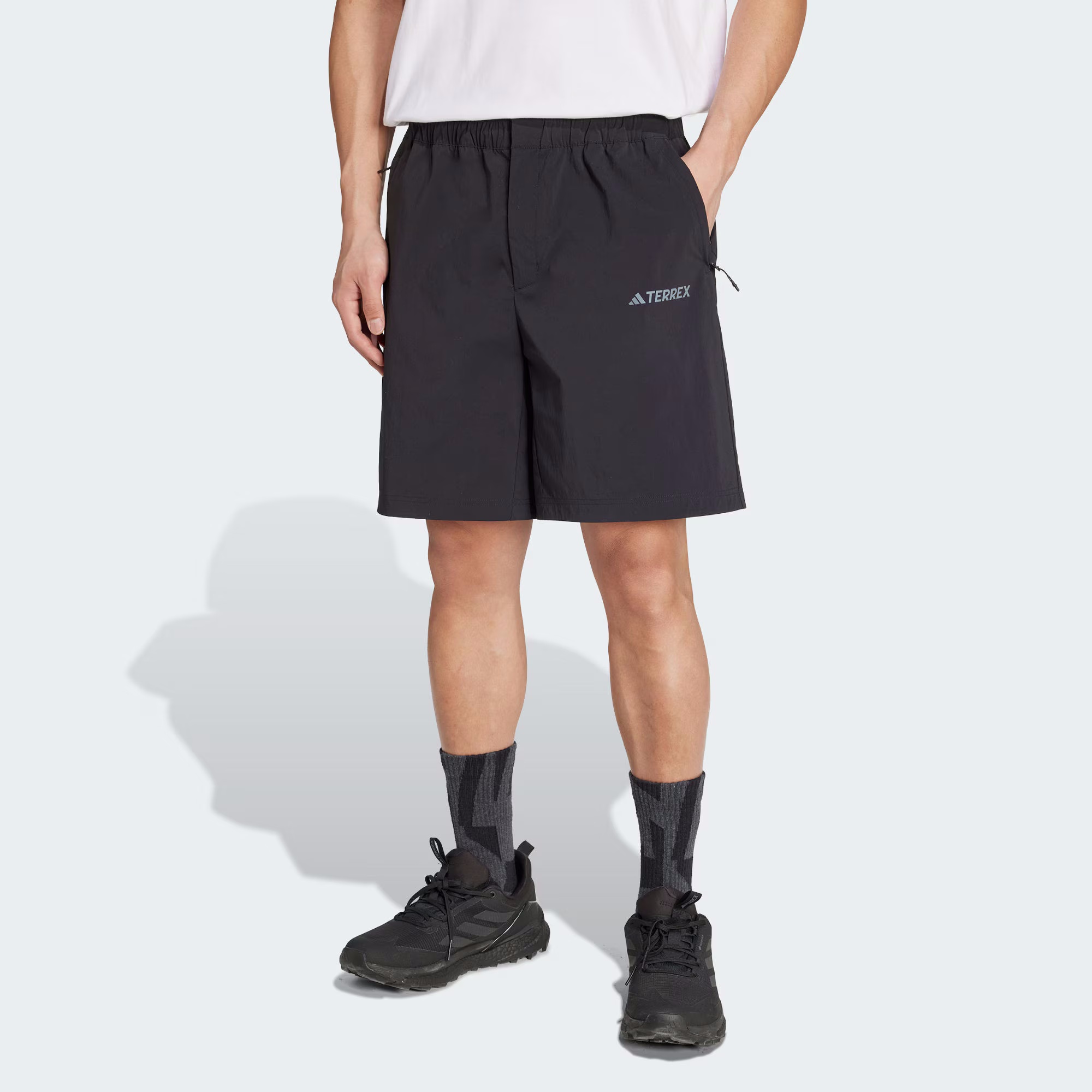Adidas Мужские спортивные шорты DWR Terre MULTI черные — фото 4