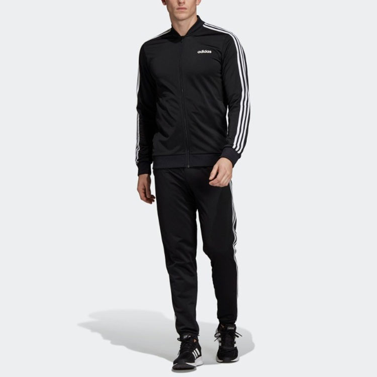 Повседневная спортивная одежда Японская версия Мужская черная Adidas — фото 3