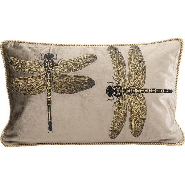

Декоративная подушка Kare Design Glitter Dragonfly, 50x30x6 см, коричневый