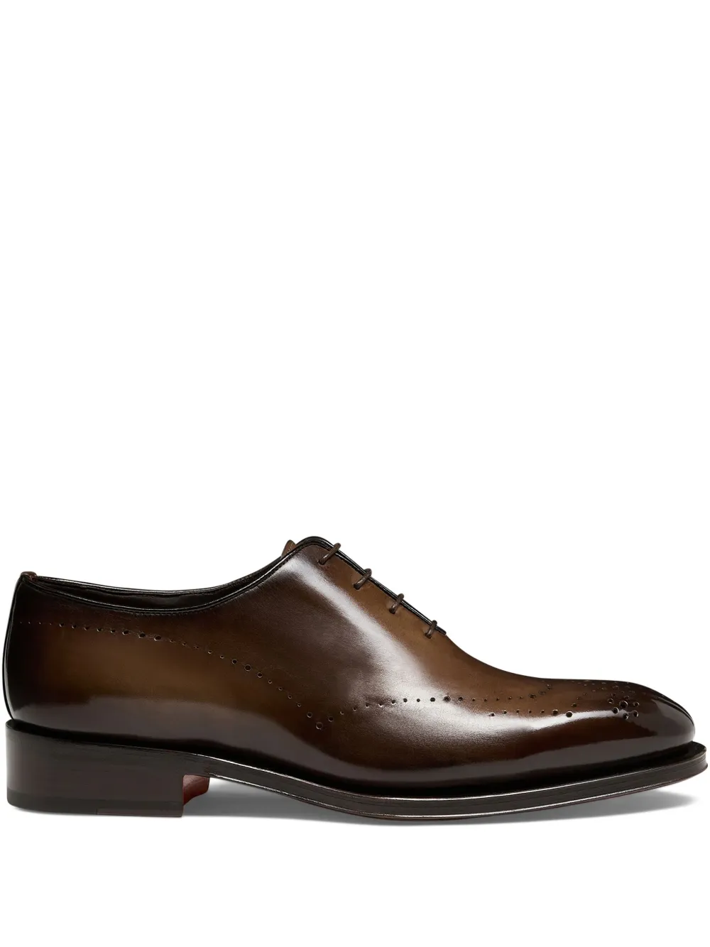 

Кожаные оксфорды Santoni, коричневый