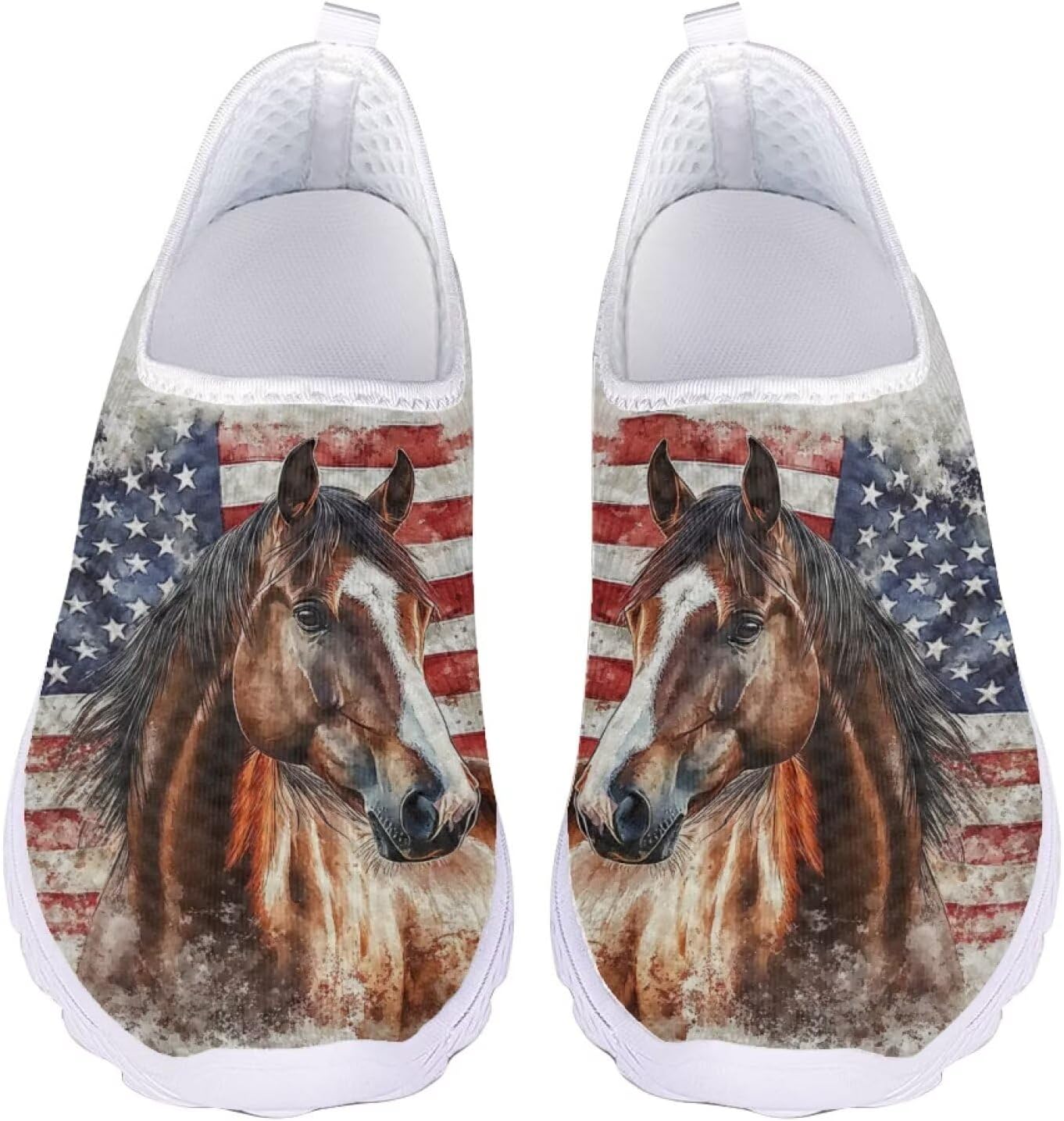 

Кроссовки Kuiaobaty Fashion легкие, дышащие, слипоны для ходьбы, спортивная повседневная обувь, лоферы для женщин и мужчин, American Flag-b