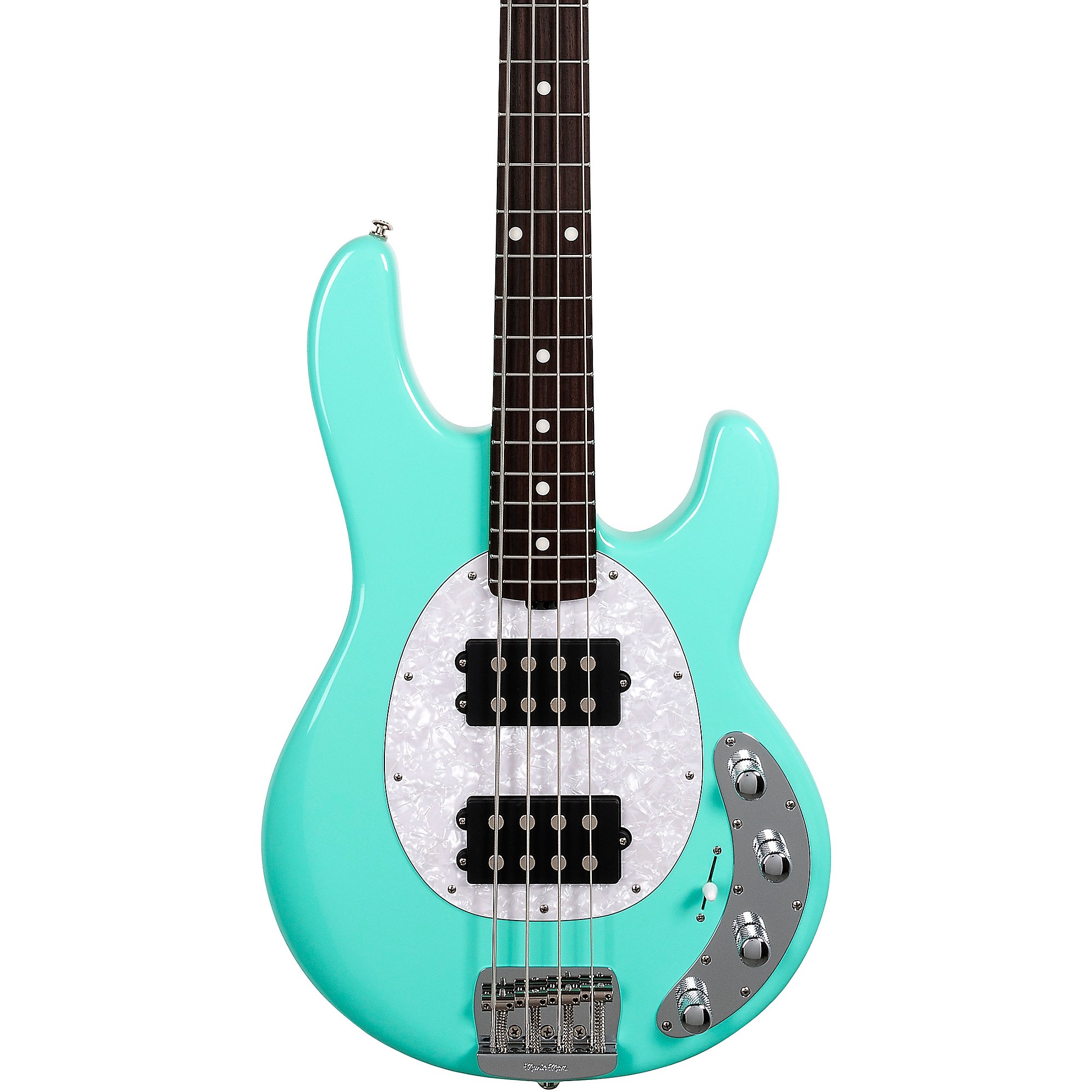 

Эрни Болл Music Man StingRay Special HH Электрическая бас-гитара Laguna Green