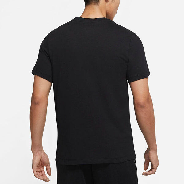 Футболка Nike LeBron Pattern Printing Round Neck Short Sleeve Black, мультиколор — фото 3