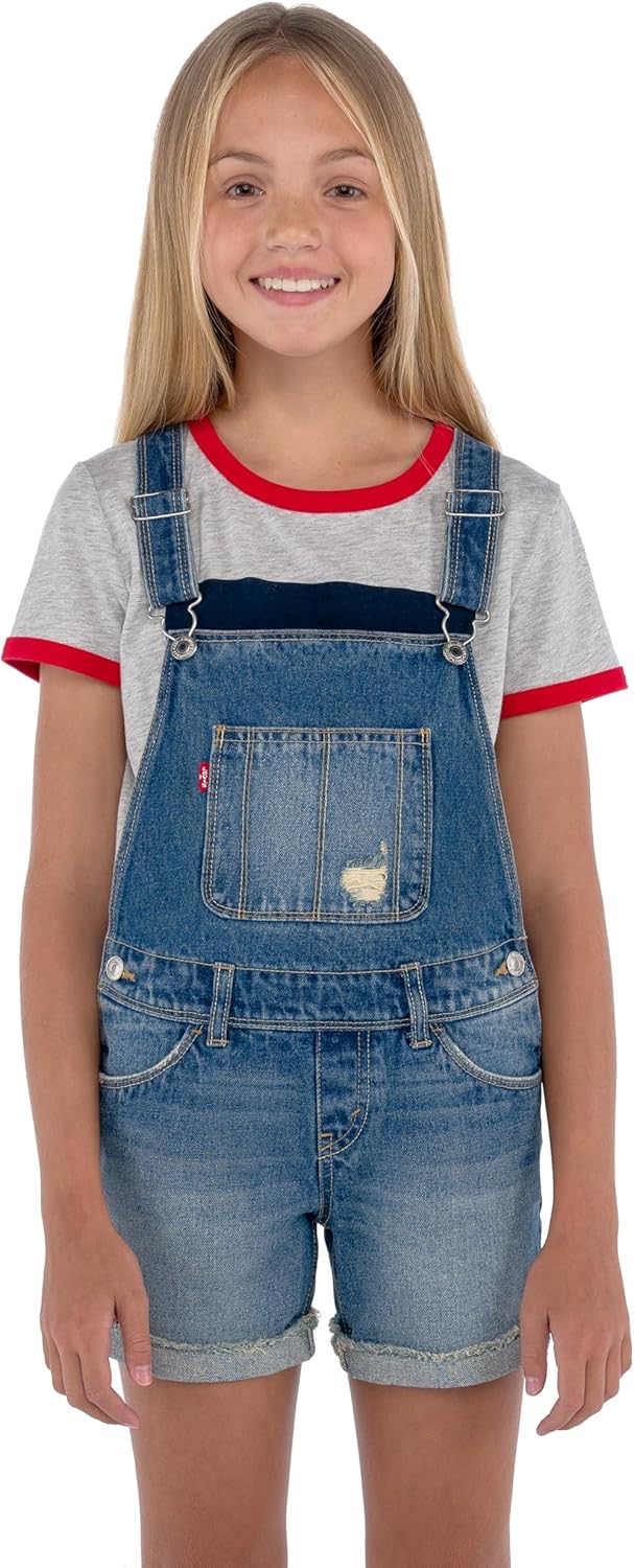 Levi's baby-girls And Baby Denim Shortall, Vintage Waters — фото 3