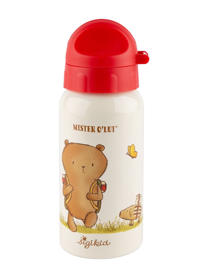 

Бутылка для напитков Sigikid & Friends Mister O'Lui, 400 мл, бежевого цвета