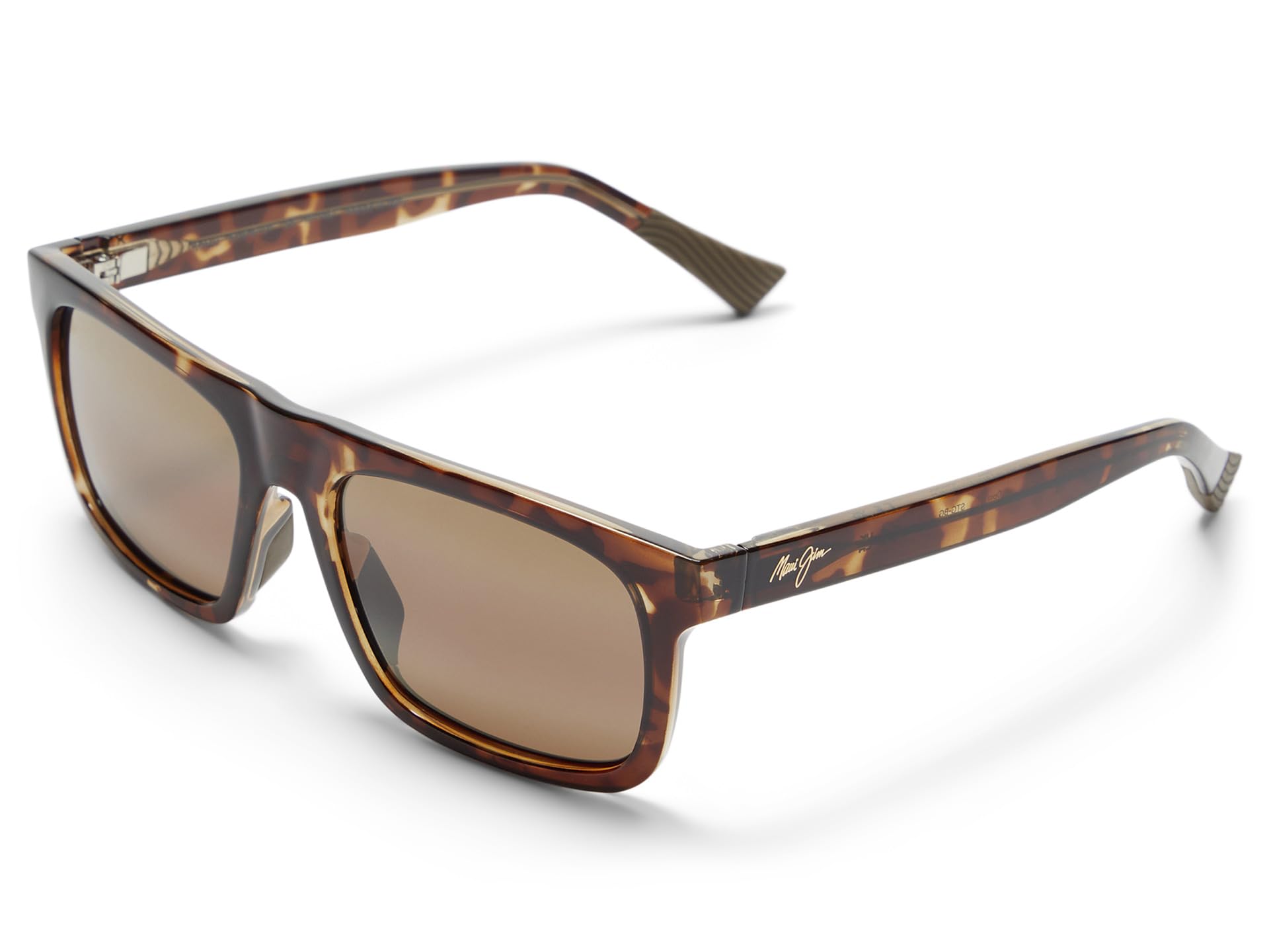

Солнцезащитные очки Unisex Maui Jim Opio, цвет Shiny Trans Light Brown/Hcl Bronze Polarized