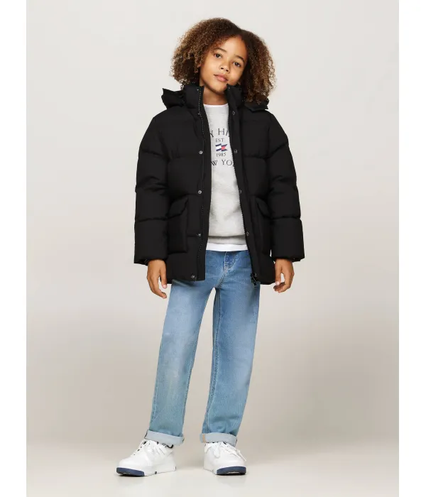 Куртка Loose fit Tommy Hilfiger, черный — фото 2