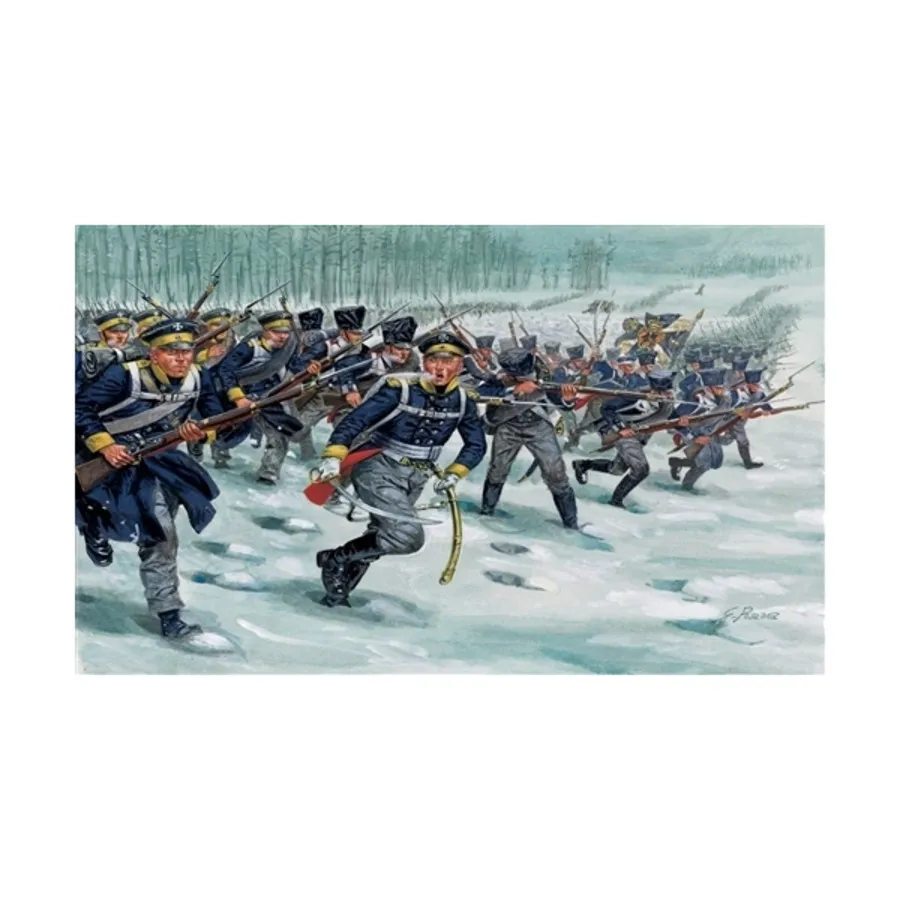 

Прусская пехота, Waterloo (1:72) (Italeri)