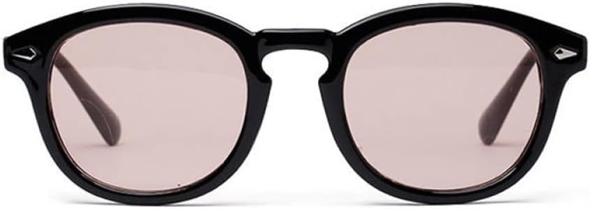 

Классические круглые солнцезащитные очки для женщин, ретро-очки с рисунком «рисовый ноготь», маленькие овальные солнцезащитные очки для мужчин, синие солнцезащитные очки с линзами Ocean Lens UV400 generic, E352 Champagne