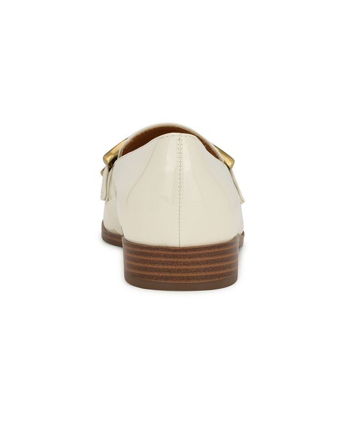Женские лоферы без шнуровки Lilma с круглым носком Nine West, слоновая кость/кремовый — фото 3