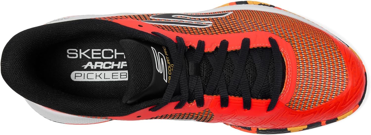 Кроссовки Skechers для мужчин Pickleball Viper Court Pro 2.0, оранжевый — фото 2