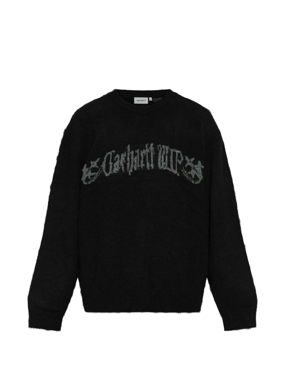 

Графичный вязаный свитер CARHARTT WIP, черный