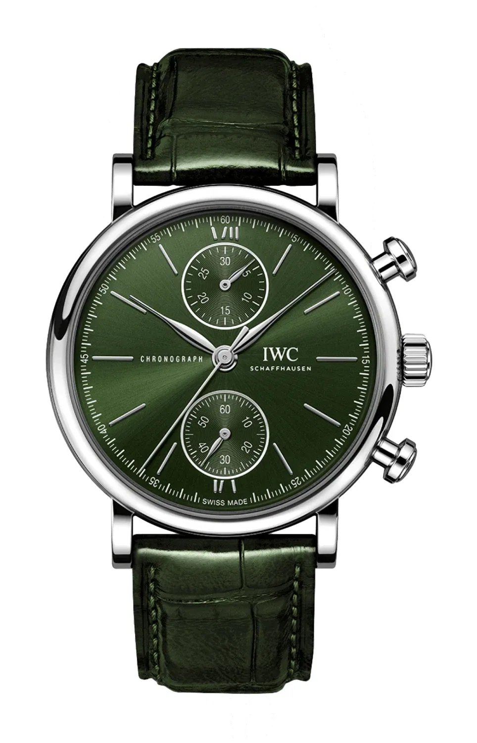 ПОРТОФИНО ХРОНОГРАФ 39 - IW391405 IWC SCHAFFHAUSEN, серебряный