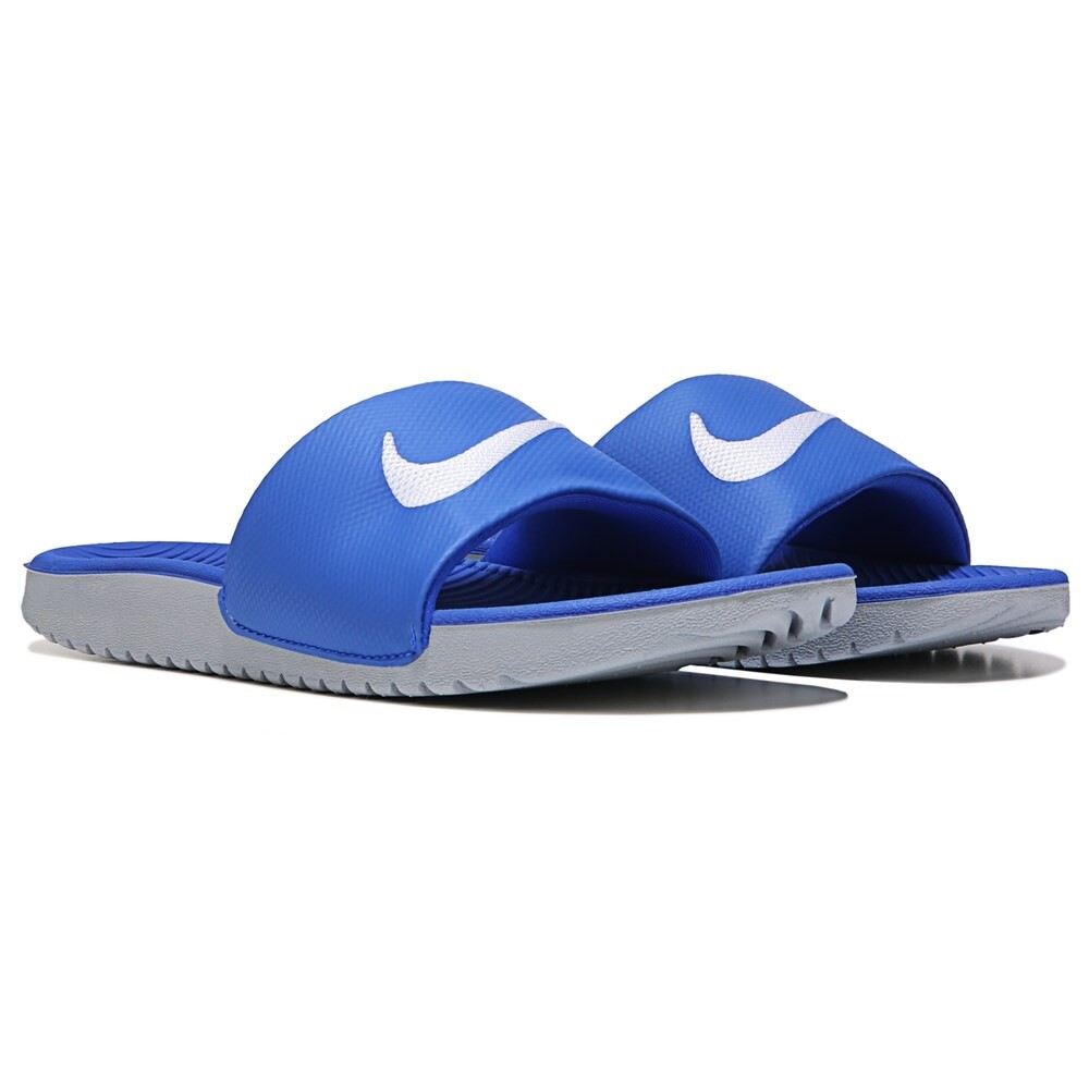 

Детские шлепанцы Kawa Little/Big Kid Nike, цвет cobalt