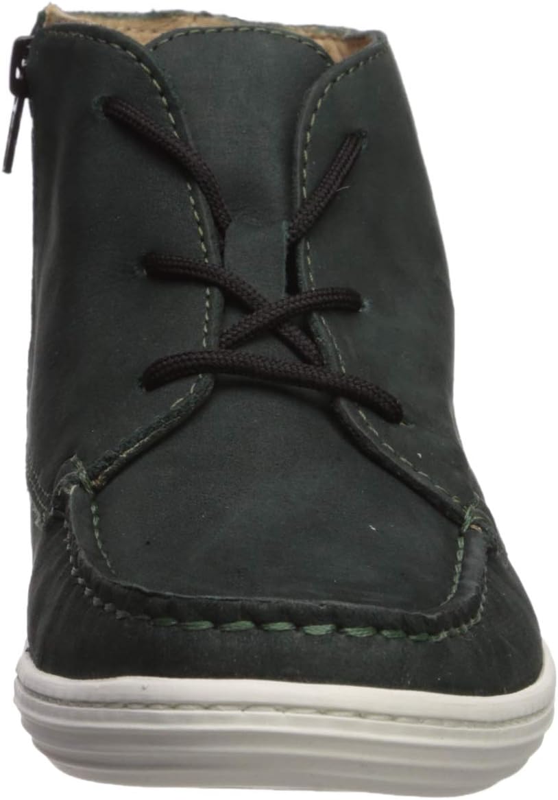 Marc Joseph New York Унисекс-Детские Кожаные Ботинки-Лоферы Сделано в Бразилии, Emerald Green Nubuck — фото 2