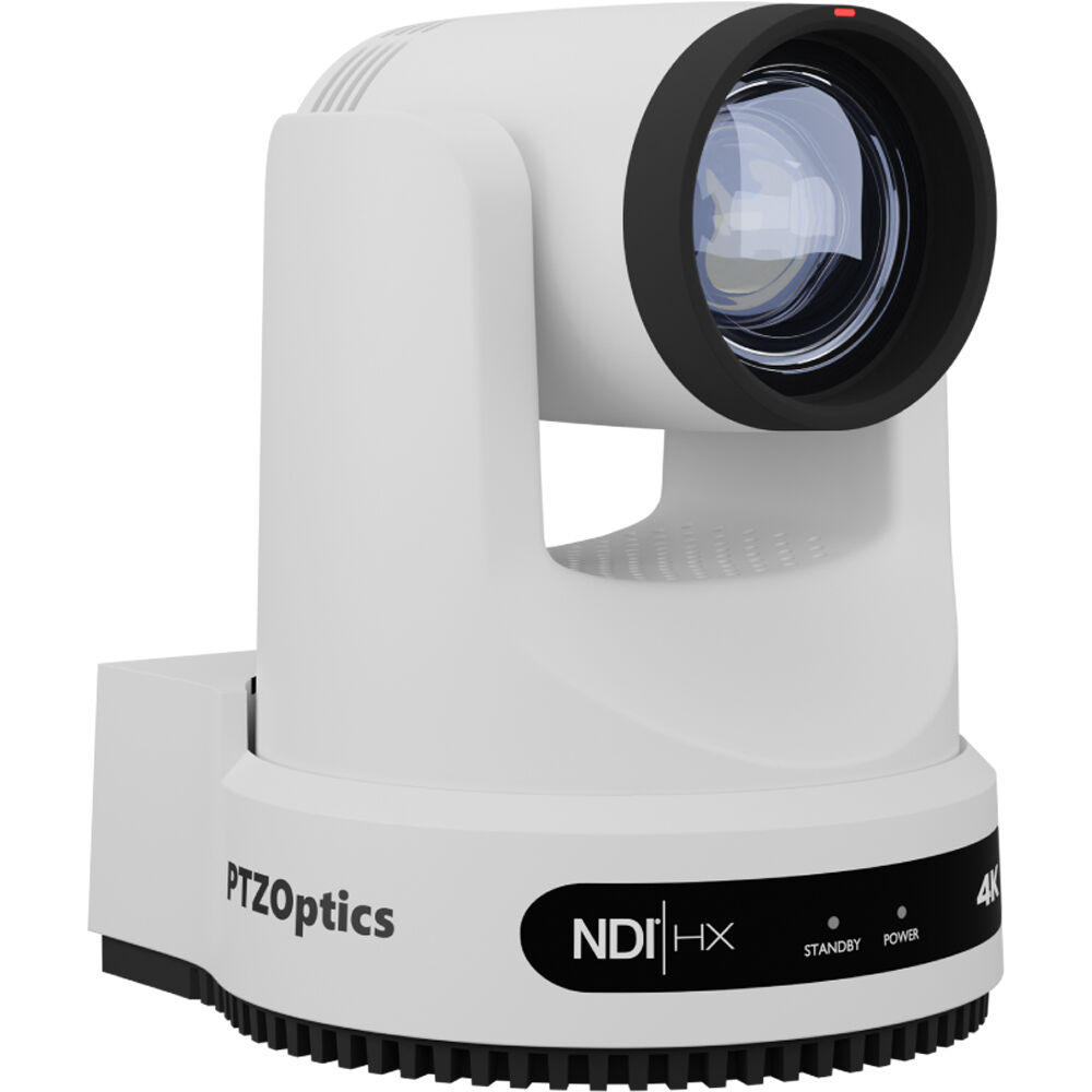 

PTZOptics Move 4K SDI/HDMI/USB/IP PTZ-камера с 12-кратным оптическим зумом (белая)