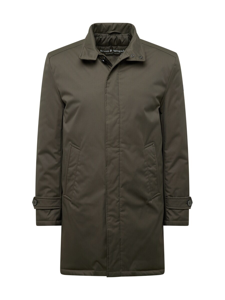 

Пальто Bruun & Stengade Between-Seasons Coat Bedford, оливковый
