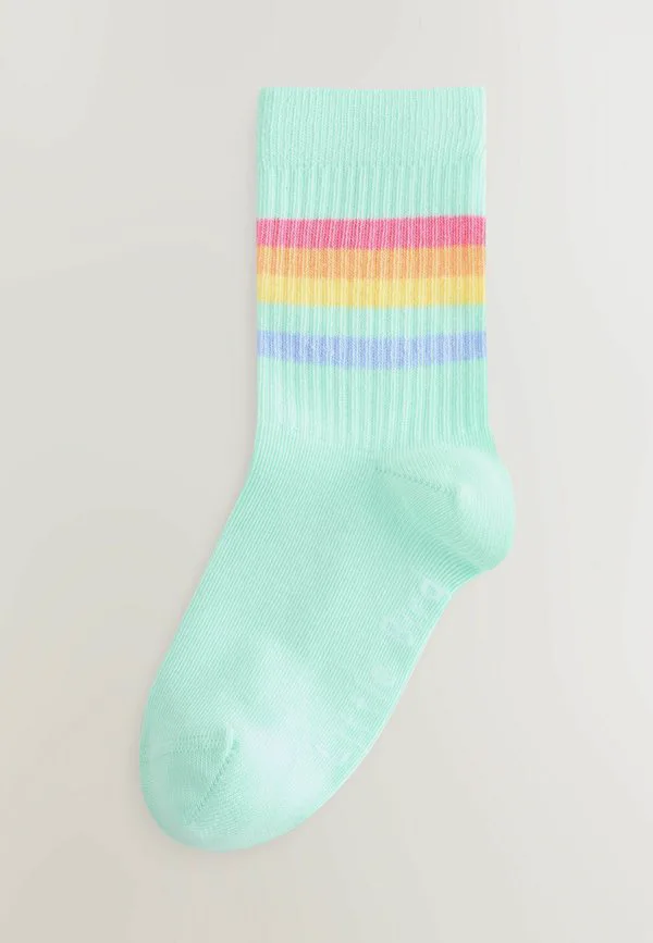 Полосатые носки-трубки, упаковка из 6 штук Little Bird, Pastel Rainbow — фото 4