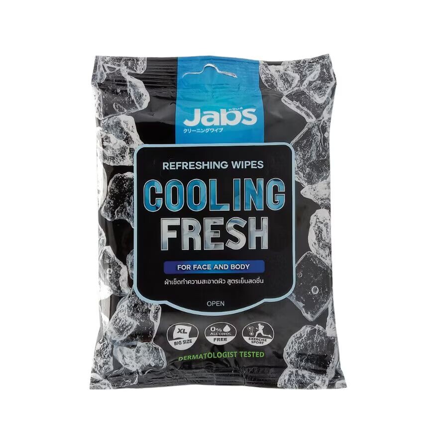

Jabs Освежающие салфетки Cooling Fresh 10'S, White
