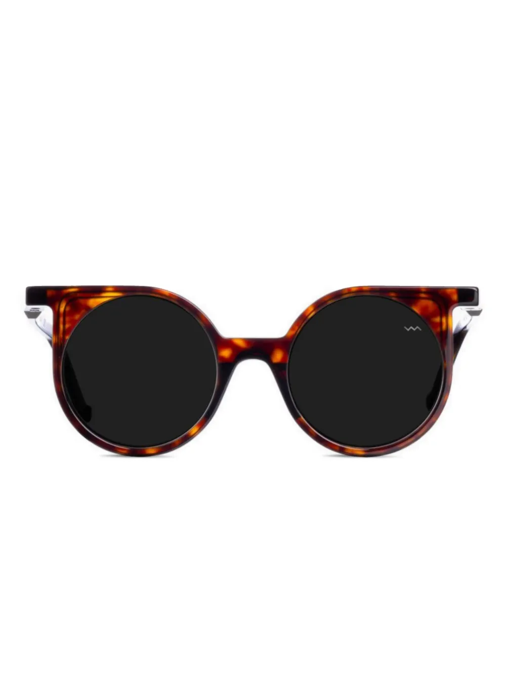 

Солнцезащитные очки в круглой оправе Vava, коричневый