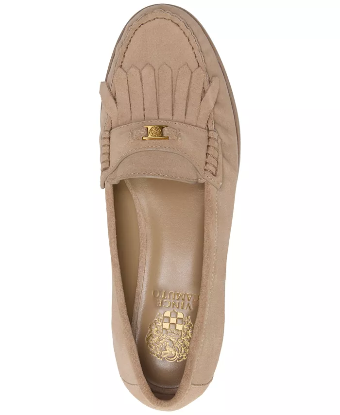 Женские лоферы Cosette с кисточками Vince Camuto, коричневый/бежевый — фото 4