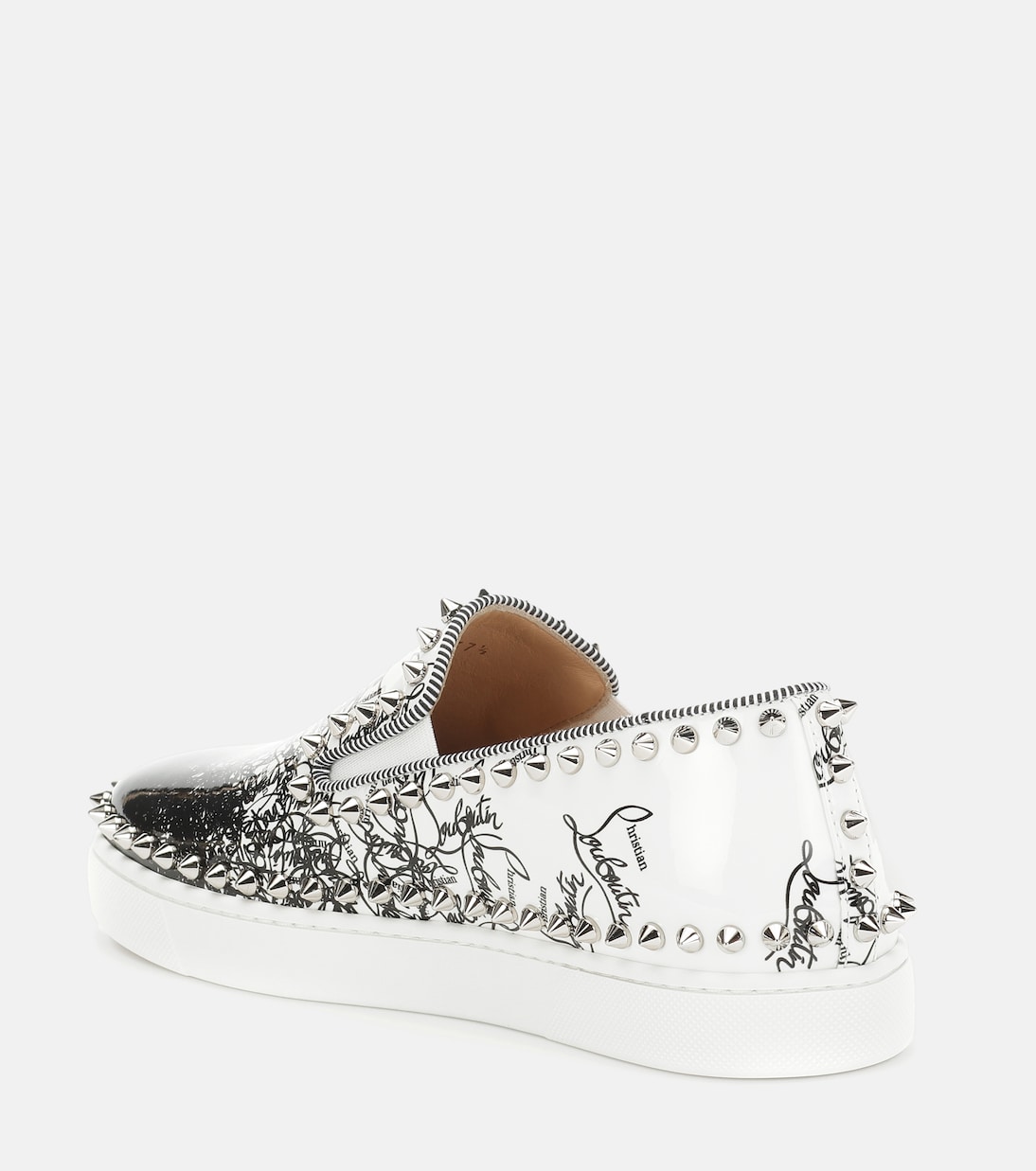 Пик Бот Вумен кожаные кроссовки Christian Louboutin — фото 3