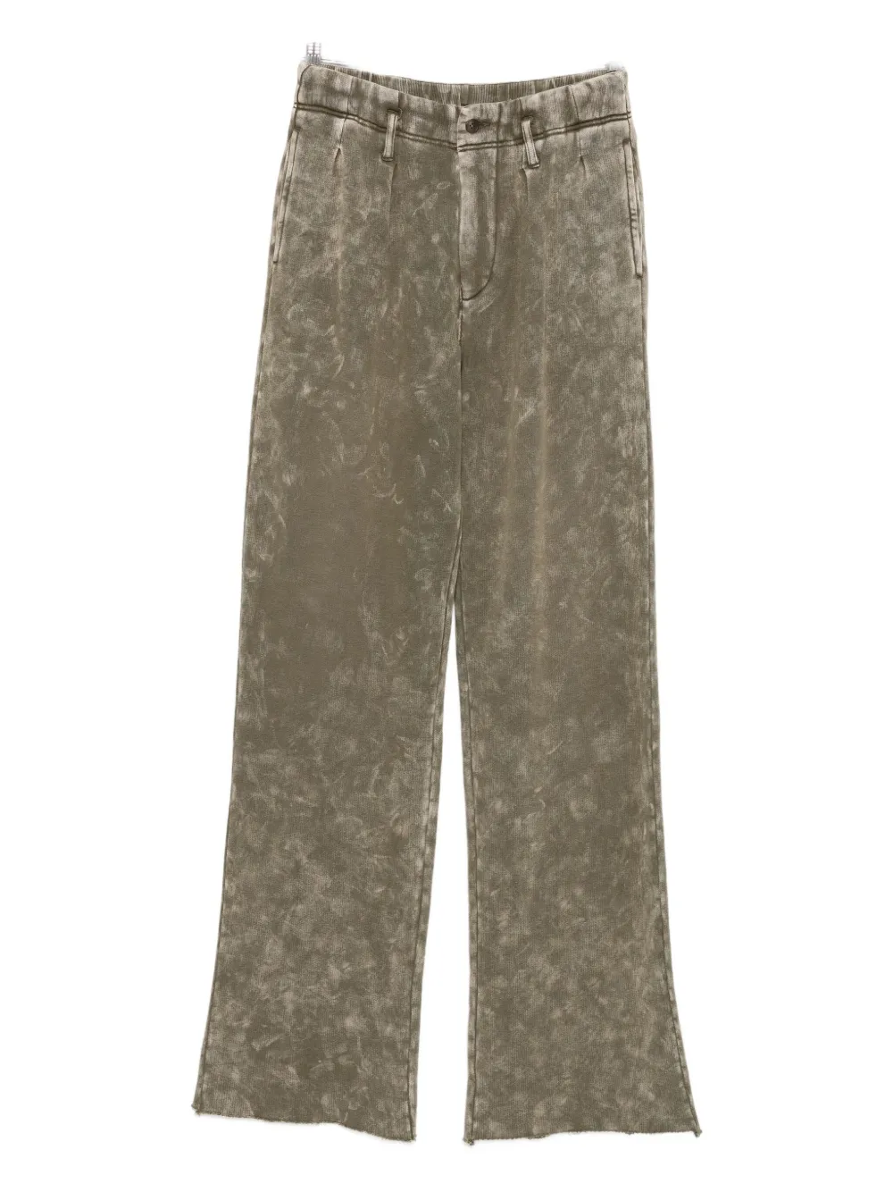 

Брюки с кислотной стиркой R13, зеленый