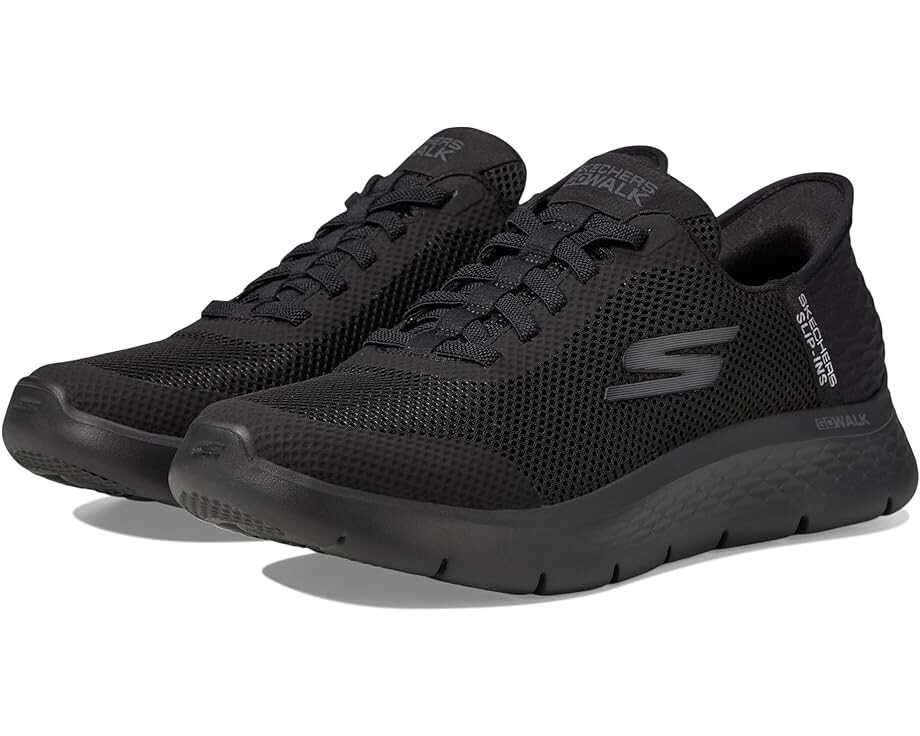 

Кроссовки SKECHERS Performance Go Walk Flex - Hands Up Hands Free Slip-Ins, цвет Black/Black, Серый, Кроссовки SKECHERS Performance Go Walk Flex - Hands Up Hands Free Slip-Ins, цвет Black/Black