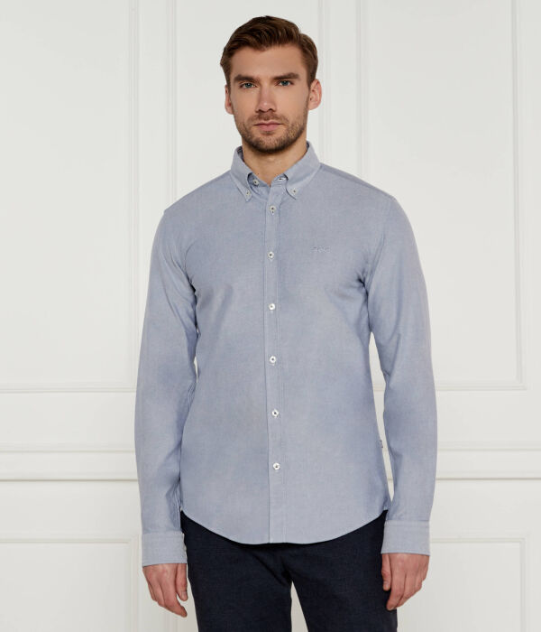

Рубашка h-roan-bd-e-c1-243 Slim fit Boss, синий
