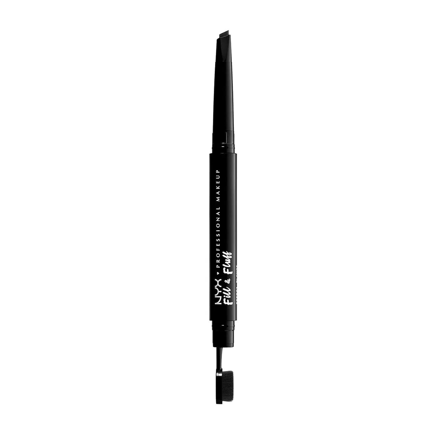 Карандаш для бровей NYX Professional Makeup Fill & Fluff, черный, 2 шт. Nyx Professional Makeup, 08 Black — фото 2