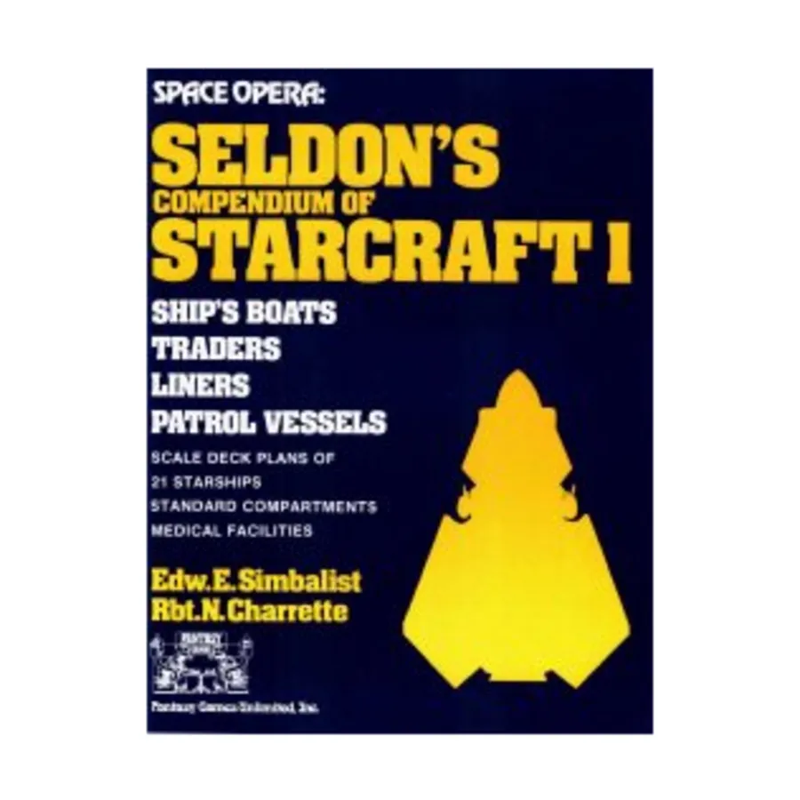 

Seldon's Compendium of Starcraft #1, Space Opera, мягкая обложка
