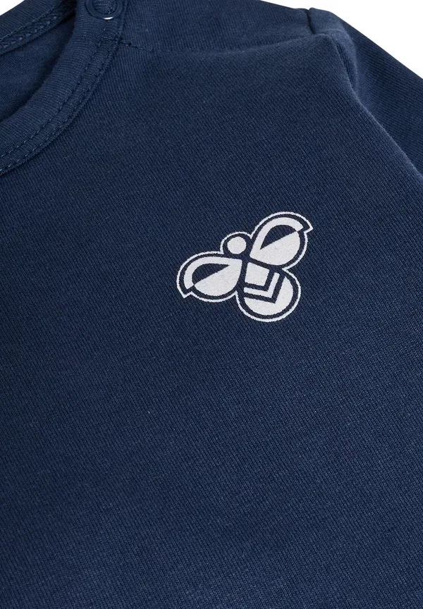 Футболка Hummel Solid bee body, цвет темно-синий — фото 3