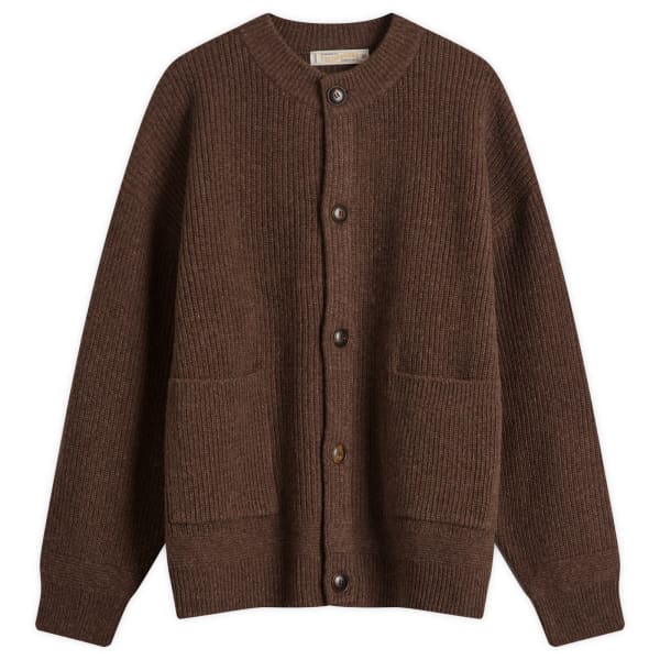 

Круглый кардиган из толстой шерсти Frizmworks, Choco Brown