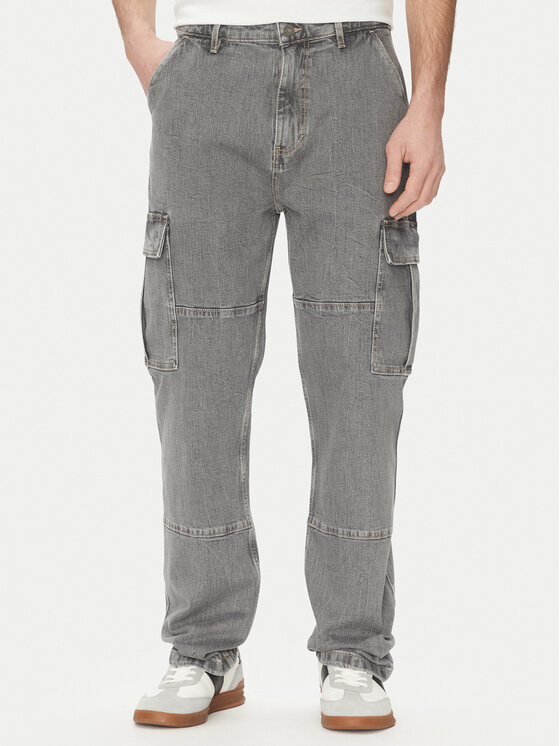 

Брюки свободного кроя M5GA88D5LW2 Guess Jeans, серый