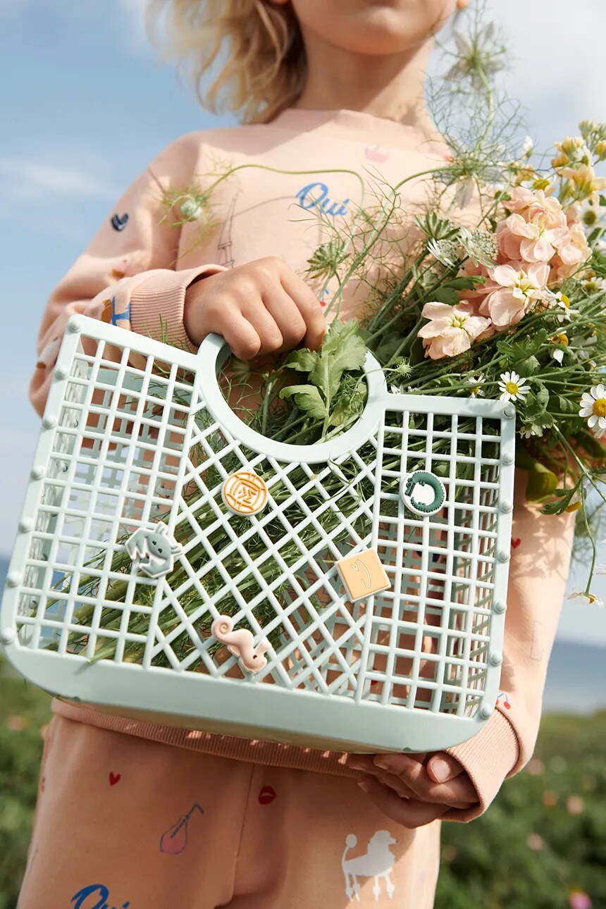 

Детская сумка Samantha Basket With Charms Liewood, зеленый