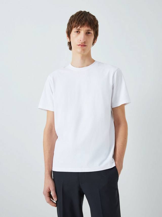 

Хлопчатобумажная футболка с коротким рукавом regular fit с логотипом Kin, цвет Bright White
