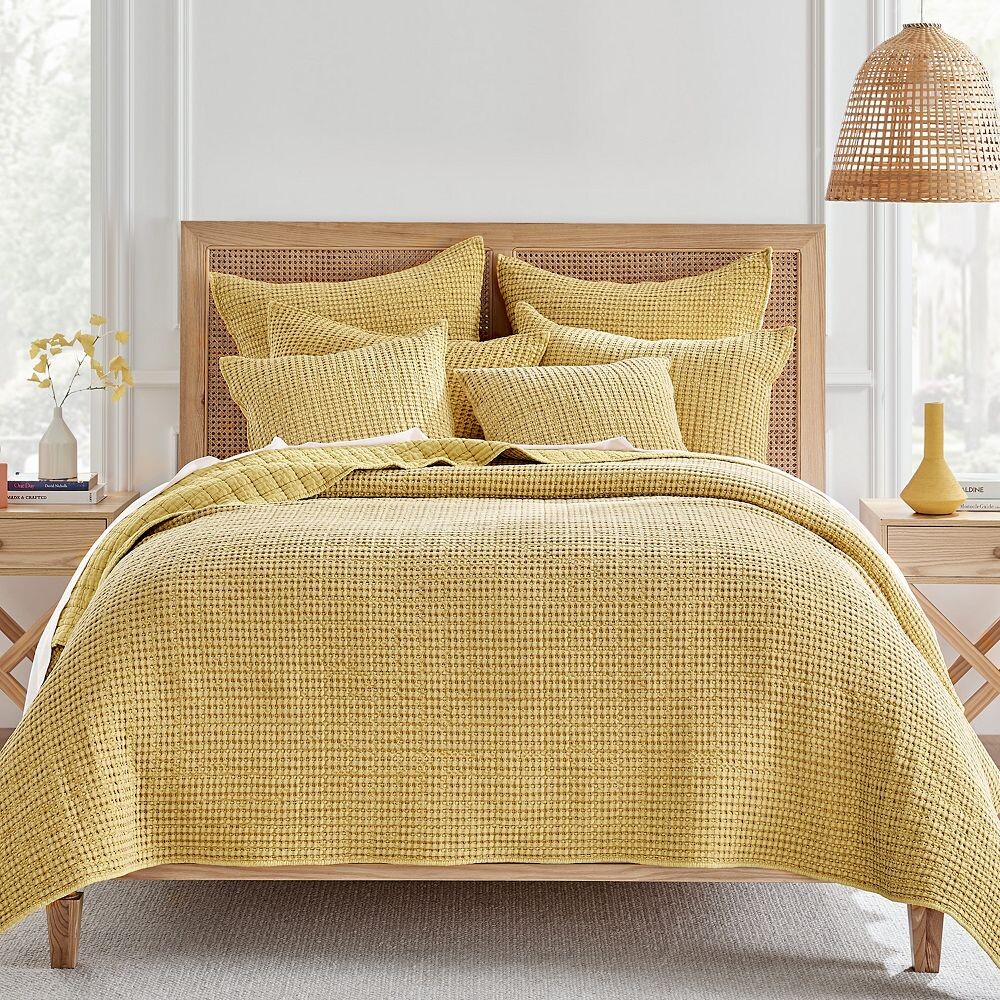 

Набор вафельных одеял Levtex Home Mills, цвет Ochre