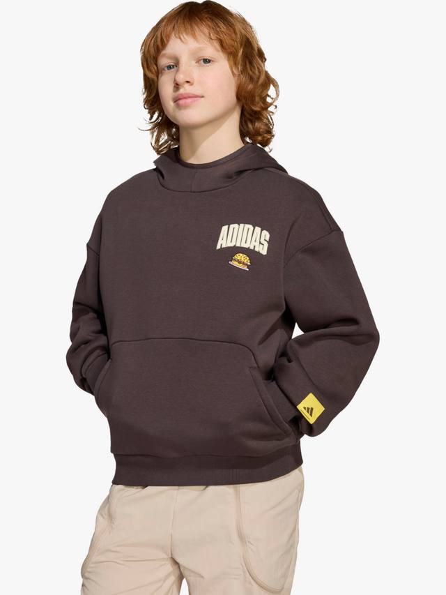 

Детская толстовка из хлопковой смеси x The Simpsons adidas, Brown